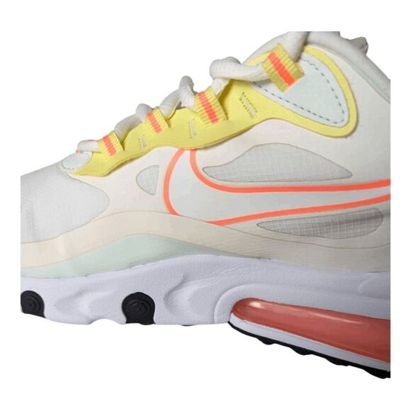 NIKE Air Max 270 React "Pale Ivory Summit White" Running Shoes Size 8.5 - Picture 11 of 11